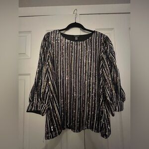 NWT Sequin Blouse